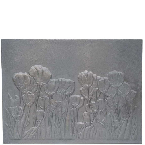 Plaque cheminée fonte - plaque,
