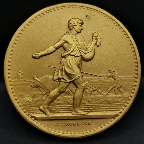 Medaille argent doree vermeil - argent,