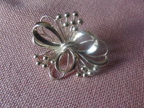 Broche métal doré en - broche,