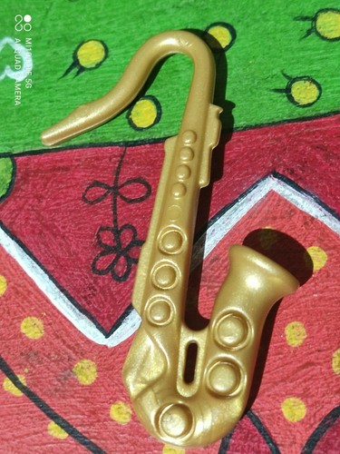 Playmobil saxophone doré - saxophone,