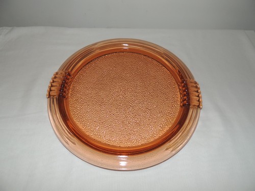 Ancien grand plateau verre - plateau, en