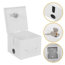  Coffret de prises extérieur : Coffret électrique étanche avec 2 clés pour