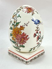 Oeuf Gien collection "Fleurs et Oiseau" tirage limité Gien Egg