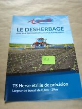 20 pages Brochure Prospect Agricole TREFFLER Herse no tracteur IH Fiat SFV