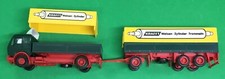 RM HO camion semi-remorque  Krafft vert jaune NEUF boite 65309 cf HERPA marchand