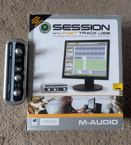 Audio fast track usb - m-audio,