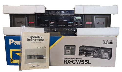 Panasonic cw55l rare - rx-cw55l,