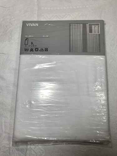 Ikea vivan curtains white - ikea,