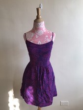 Gap Fit & Flare Printed Summer Dress 0