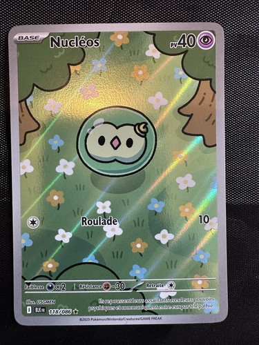 Carte pokemon nucléos 118 086 - carte,