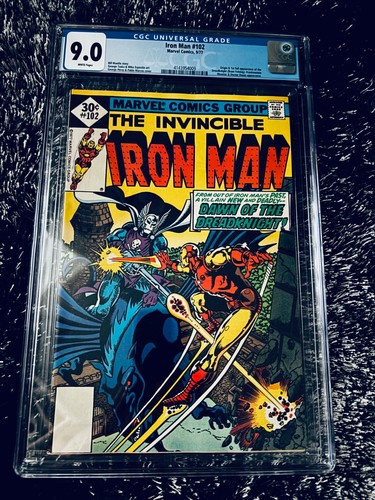 Iron man 102 cgc rare - iron,