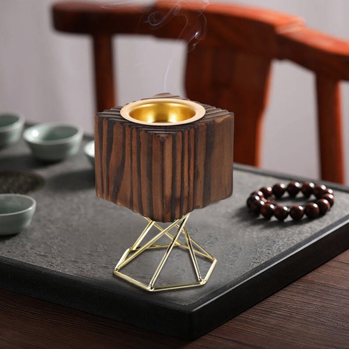 Brûleur encens bois - d'encens, en
