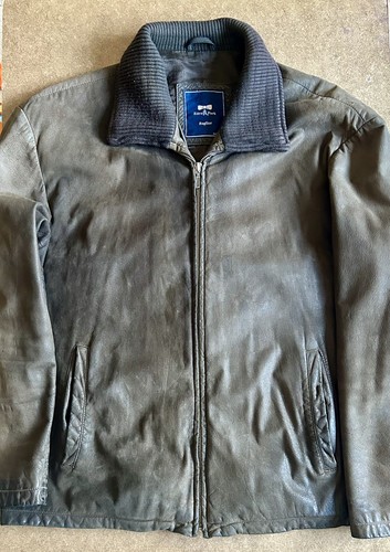 Blouson cuir véritable - , eden