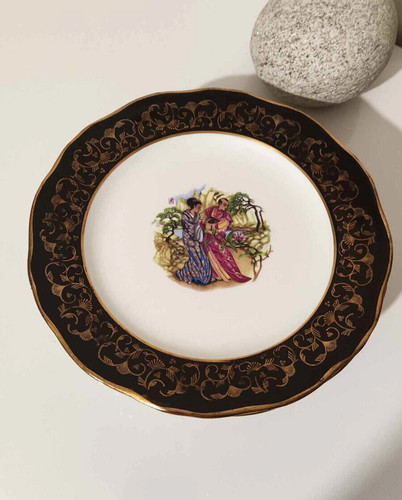 Assiettes dessert plates - 8,