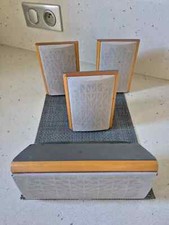 lot 3 satellites + center PIONEER S-DV55 ST -Q 40 watts 8 ohms