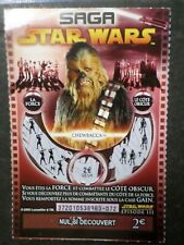 TICKET GRATTAGE SAGA STAR WARS, CHEWBACCA, CINEMA, VF collection TTB B