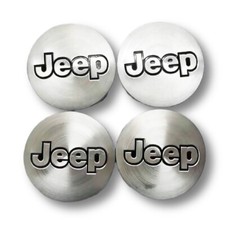 For JEEP 4pcs 54mm Grand Cherokee Hubcaps Wrangler Center Caps SUV Gladiator