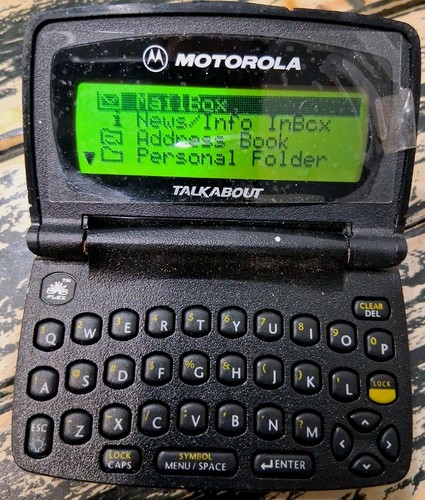 Motorola talkabout way pager - motorola,