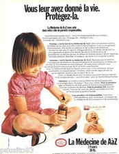 PUBLICITE ADVERTISING 105  1970  LA MEDECINE de A à Z