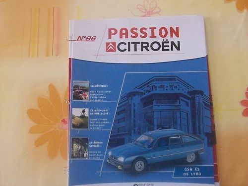 Magazine passion citroen 96 - magazine,