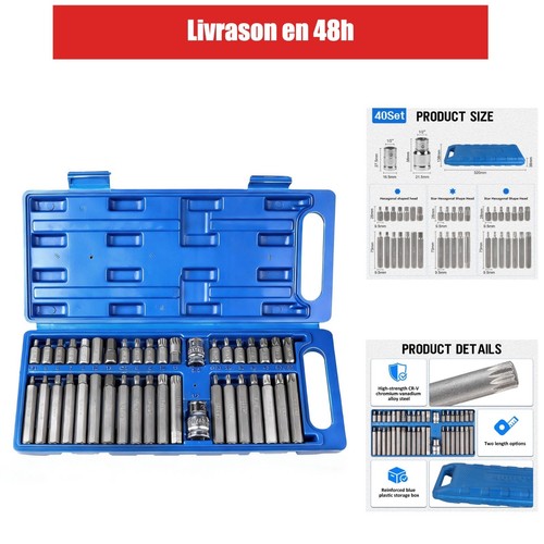 Coffret douille torx pcs - douille,