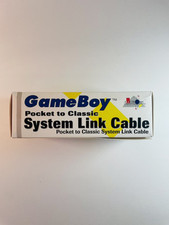 Game Boy Pocket Colour To Game Boy Pocket To Classic Link Cable Boxed Accessory