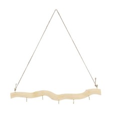 Porte-manteau mural en bois