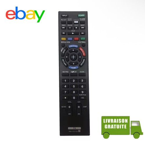 Télécommande pour sony - pour, tv