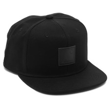 Casquette snapback noire avec