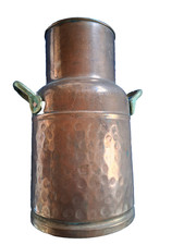 Vintage ?  pot à lait ? ou vase en CUIVRE VILLEDIEU ancien