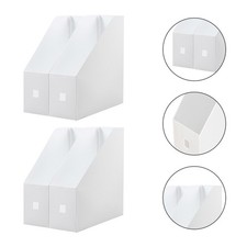 2 Pcs Desk Organizer Organisateur+de+bureau Stockage