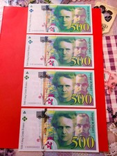 Billets ( 4) 500 Francs Marie