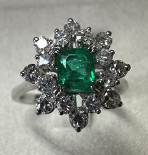 Bague en or Blanc 18kt. avec
