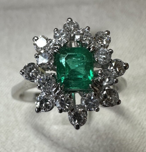Bague blanc 18kt - blanc, avec