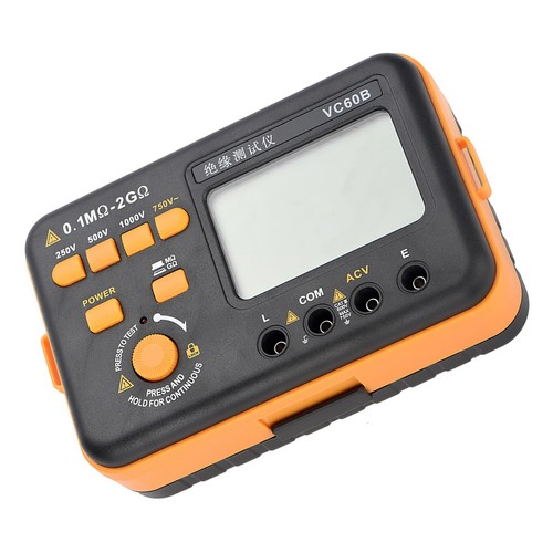 Vc60b mégohmmètre numérique - mégohmmètre,