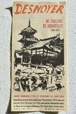 Affiche Desnoyer 1930-1972 Musée municipal d'art et d'histoire de Saint-Denis 