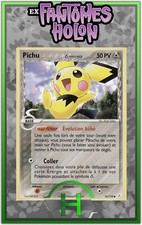 Pichu - EX:Fantômes Holon - 76/110 - Carte Pokemon Française