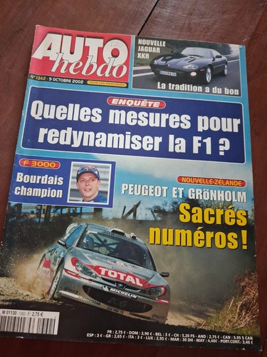 Auto hebdo 1362 2002 - auto,