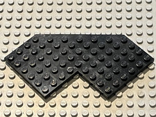 Plaque lego espace - space, black