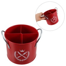  Seau De Rangement Vaisselle Cuisine Égouttoir Couverts Détenteur D'argenterie