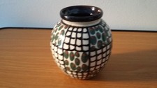 RARE ANCIEN VASE EN CERAMIQUE SIGNE PAUL JACQUET VINTAGE  DESIGN PETIT POT