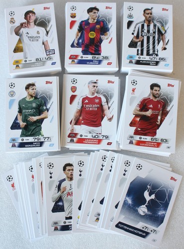 Topps match attax - cl, 2025/26