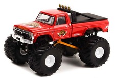 GREENLIGHT, FORD F-250 1976 Monster Truck THUNDER BEAST de la série KINGS OF ...