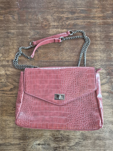 Sac main texto rose - main, effet