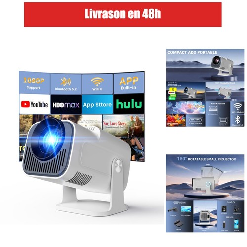 Projecteur 1080p portable - 1080p,