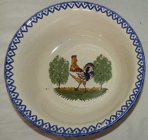Saladier plat creux - saladier,, faïence
