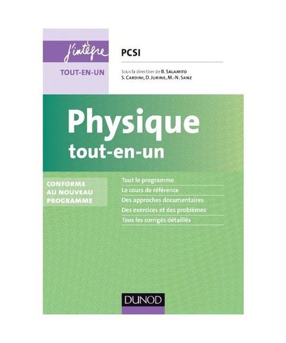 Physique tout pcsi 4e - pcsi,