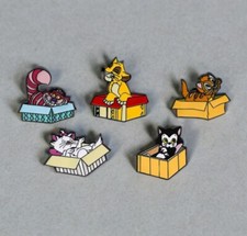 Enamel Pin Set - Disney Cats