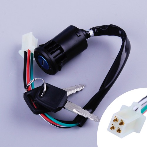 Wire ignition key barrel - key,