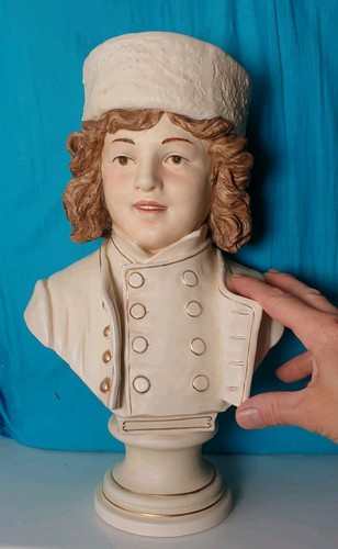 Sculpture buste bernard - sculpture,